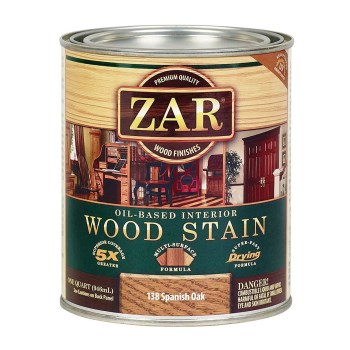 ZAR Oil-Based Interior Wood Stain, Spanish Oak ~ Quart