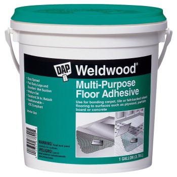 Multipurpose Floor Adhesive, Off White ~ Gallon
