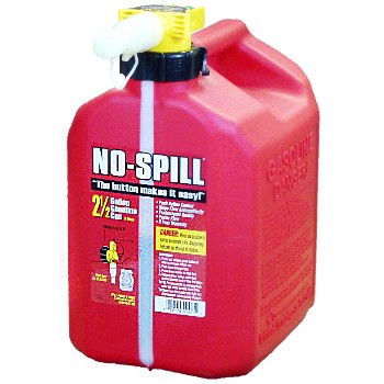Gas Fuel Can, No Spill ~ 2.5 gallon