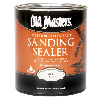 Sanding Sealer, Water-Based Clear ~ Quart