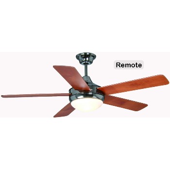 Ceiling Fan, 5 Blade w/ Remote ~ 52"