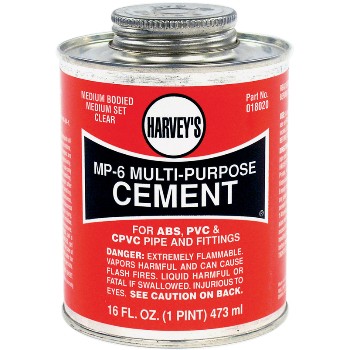 Multi Purpose Cement, MP-6  ~ 16 Ounce