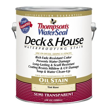 Deck & House Stain, Tint Base ~ Gallon