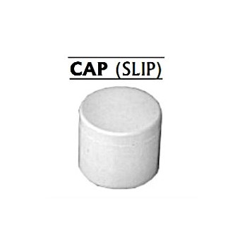 PVC Slip Cap, 1"