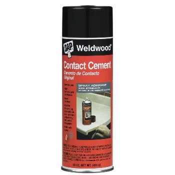 Buy the DAP 00122 Weldwood Contact Cement ~ 16 Oz Spray Cans | Hardware