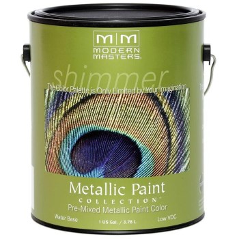 Metallic Paint, Pearl White ~ Gallon 