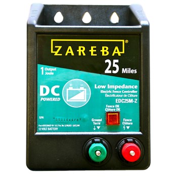 Zareba 25 Mile DC Battery Operated Low Impedance Fence Charger