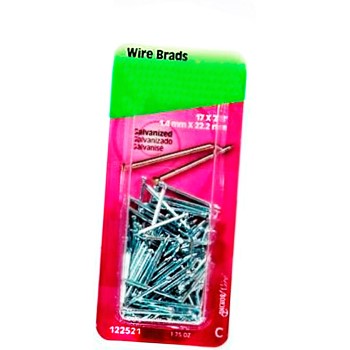 Galvanized Wire Brads ~ 7/8" x 17g