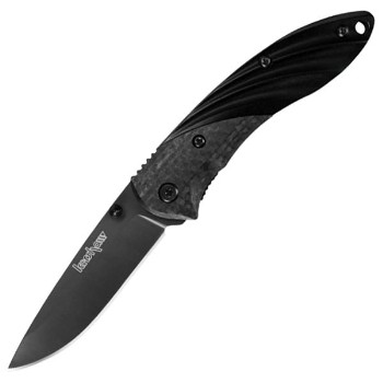 Kurai, Black Blade, Carbon Fiber/Titaium Handle