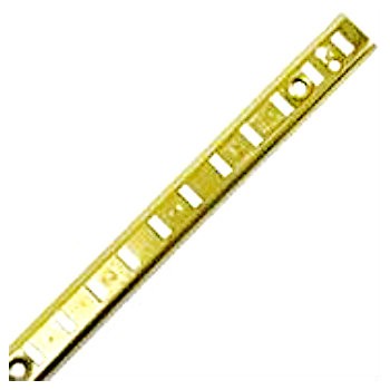 Shelf Standard, Satin Brass,  36"