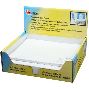 Warner Mfg 10628 12x9in. Paint Test Sheet Best Price