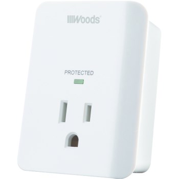 Woods Brand 1 Outlet Appliance Surge Protector