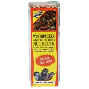Woodpecker & Wild Bird Nut Block ~ 13 oz
