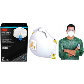 Particulate Respirator w/Cool Flow Valve ~ N95