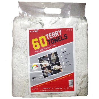 60 Pk Terry Towels