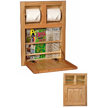 Hide-Away BOS1200 Bath Organize Station  Oak Best Price