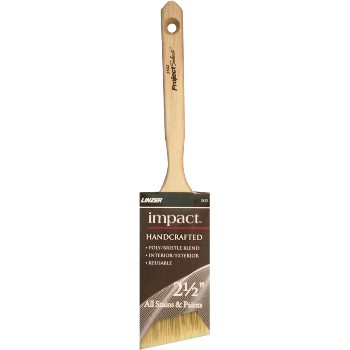 Impact Series Poly Bristle Angle Sash Brush ~ 2 1/2"