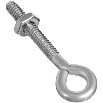 Stainless Steel Eye Bolt, 3/16 x 2 Inches