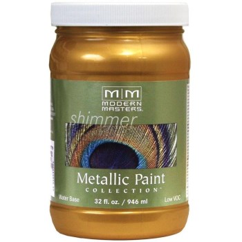 Metallic Paint, Tequila Gold 32 Ounce