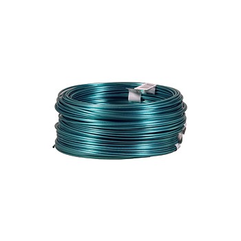 Plastic Coated Wire, Green ~ #19 x 50 Ft Roll