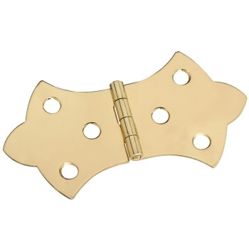 Brass Hinge, Visual Pack 1814 1 11 /16x3 1/16 inches