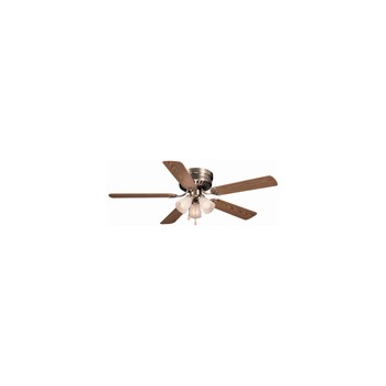 Ceiling Fan, 52 inches Oak/Walnut Blade 