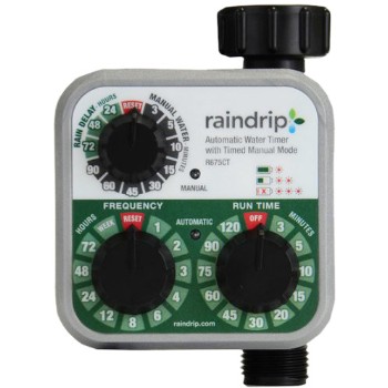 Raindrip Electronic Water Timer ~ Single Station 