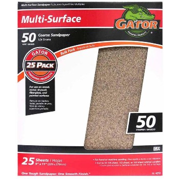 Sandpaper, Aluminum Oxide ~ 50 grit