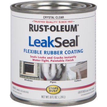 LeakSeal Flexible Rubber Coating, Opague ~ 8 oz