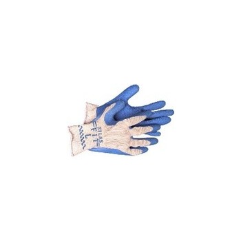 Knit Gloves - Rubber Palm - Medium