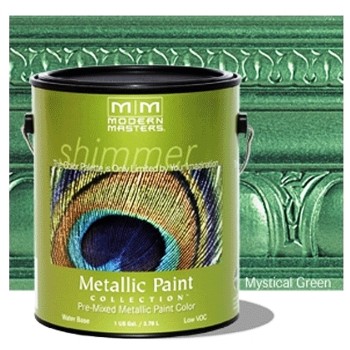 Mystical Green Metallic Paint ~ One Gallon 