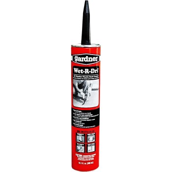 Wet-R-Dri All Weather Plastic Roof Cement ~ 10.1 oz Tubes
