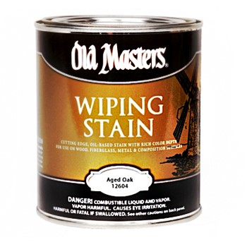 Wiping Wood Stain, Aged Oak ~ Quart
