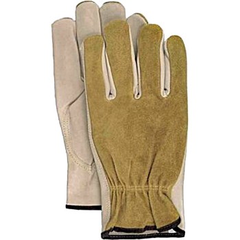 Driver Gloves, Grain Leather ~ Size Large