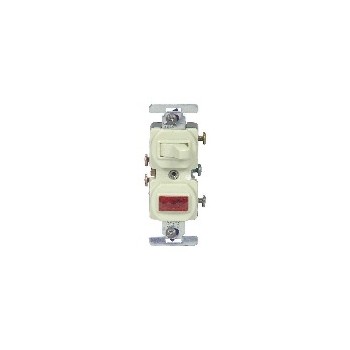 Switch With Pilot Light, ivory