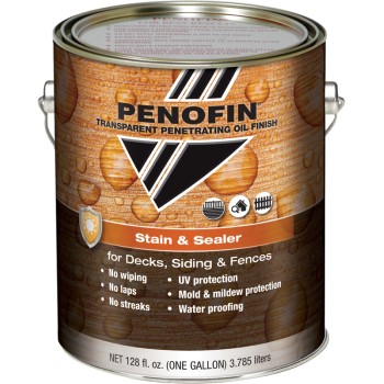 Transparent Penetrating Oil Finish Stain & Sealer,  Mission Brown ~ Gallon