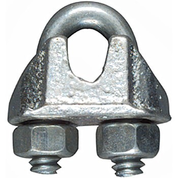  Cable Clamp, Zinc ~ 1/8" 