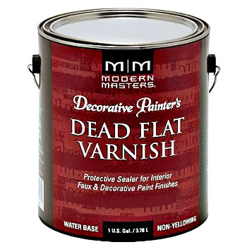 Dead Flat Varnish, Water Based Interior ~ Gallon