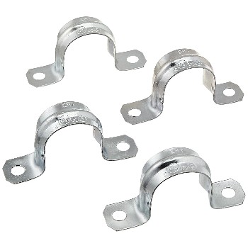 EMT Conduit Two-Hole Support Strap, 1.25"