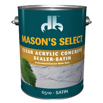 Concrete Sealer ~ Acrylic, Clear Satin - Gallon