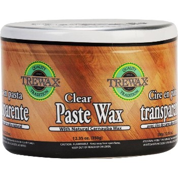 Trewax Clear Paste Wax ~ 12.35 oz