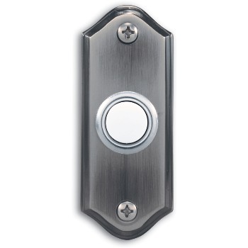 Lighted Door Button, 1.25" W x 3 1/8" H