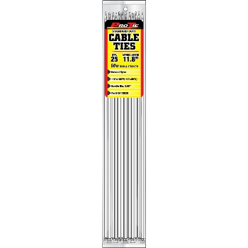 Cable Ties ~ 11in. 25pk 