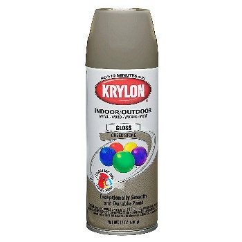 Indoor/Outdoor Spray Paint ~ Greek Stone/Gloss