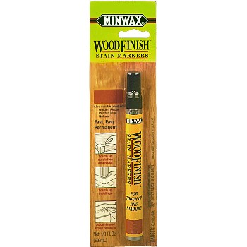 Wood Finish Stain Marker,  Red Mahogany Color