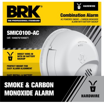 Ac/Dc Smoke/Co Alarm