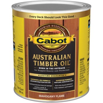 Australian Timber Oil, Mahogany Flame ~ Quart