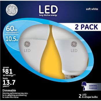 LED Light Bulb - 60 watt ~ 2 pack