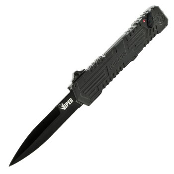 Viper Knife~Black Handle & Blade