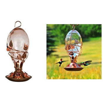 Perky Pet®   Avant Garden Looking Glass Hummingbird Feeder, Glass - 32 ounce
